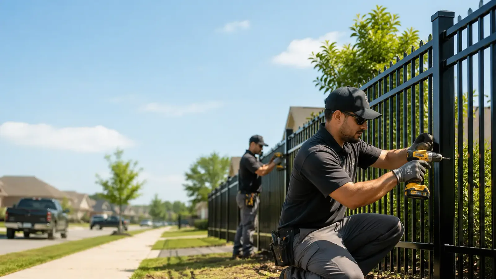 Metal Fence Installation in Topmost, KY